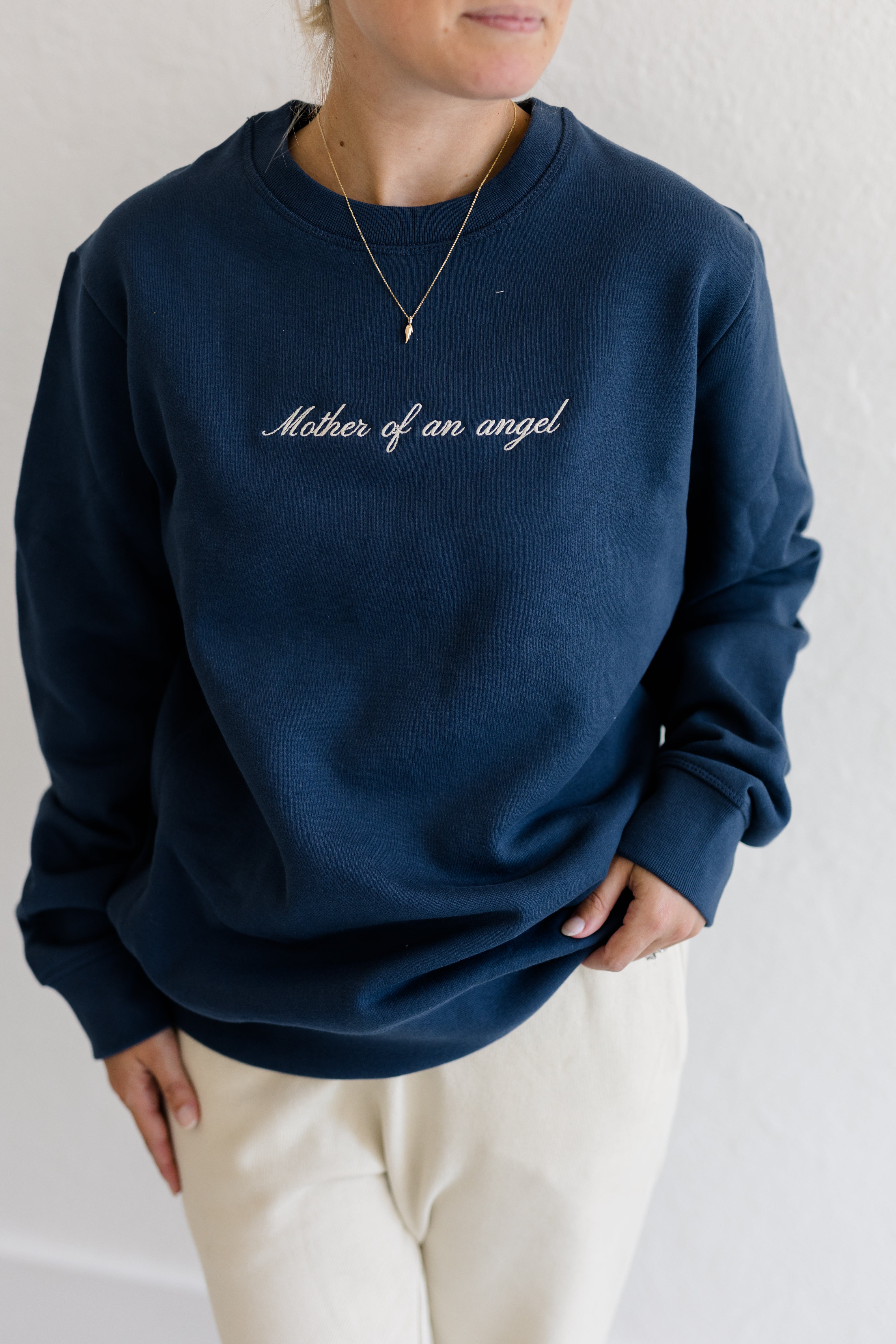 Signature Crewneck | Mother Of An Angel Script