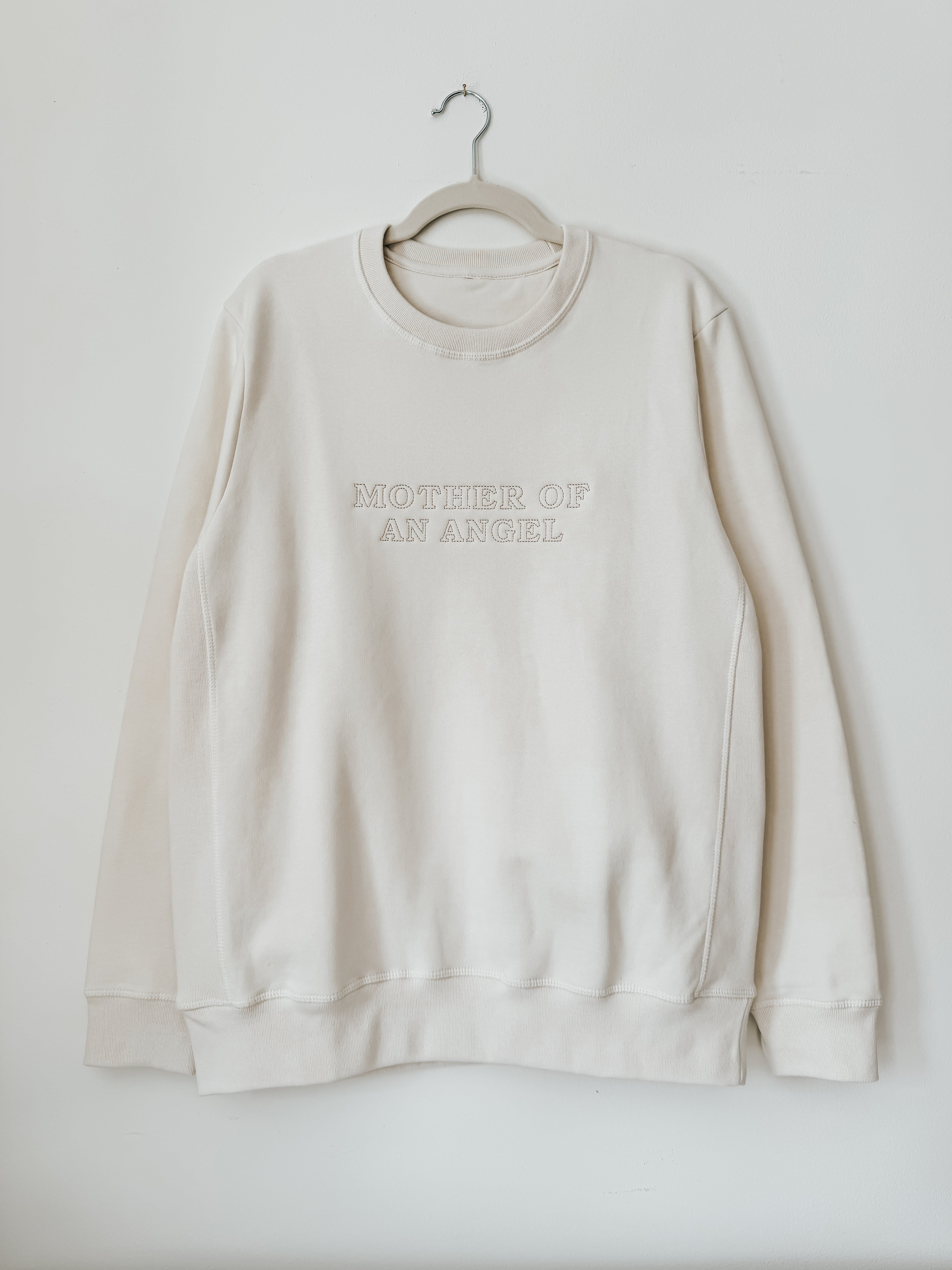 Heavy Cotton Crewneck | Mother Of An Angel