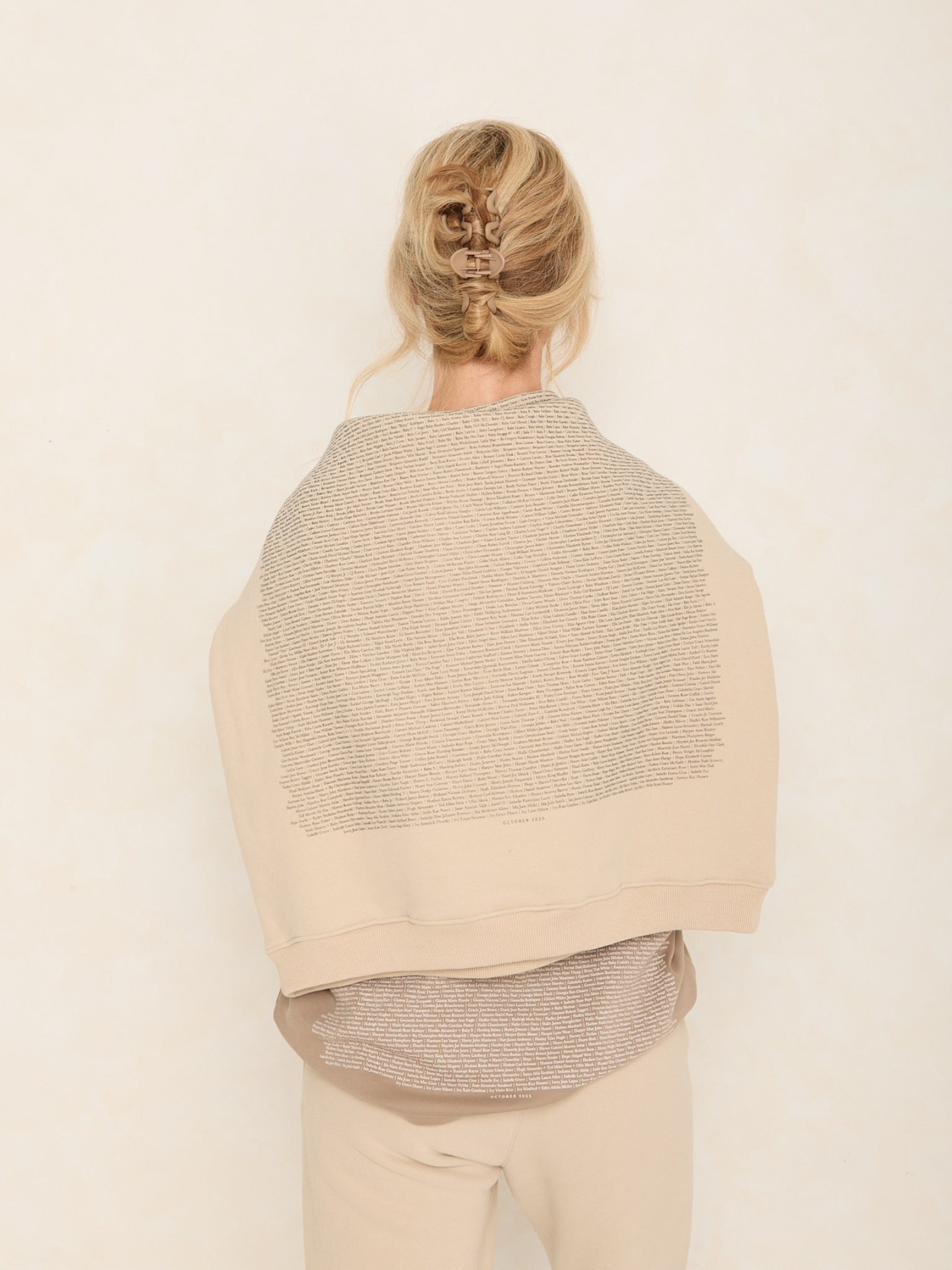 Sweet Baby Oversized Hood | Bone