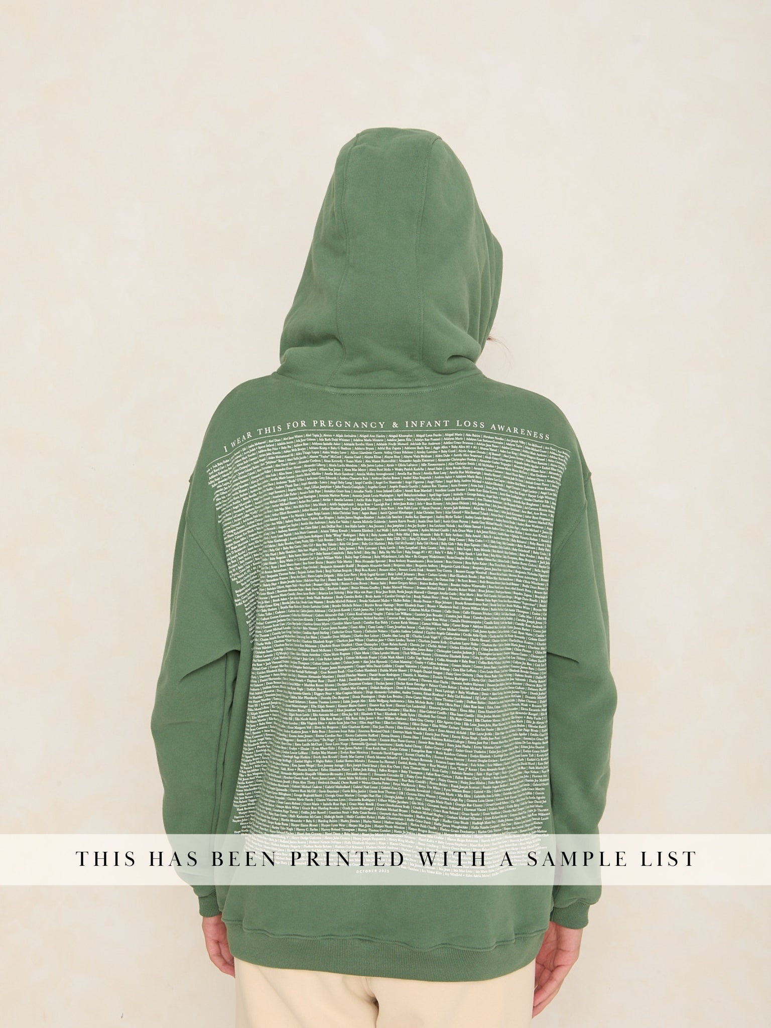 Sweet Baby Oversized Hood | Eucalyptus