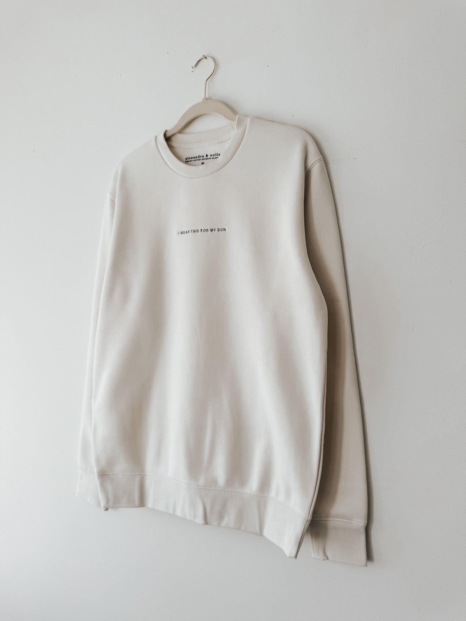 Signature Crewneck | I Wear This For My Son