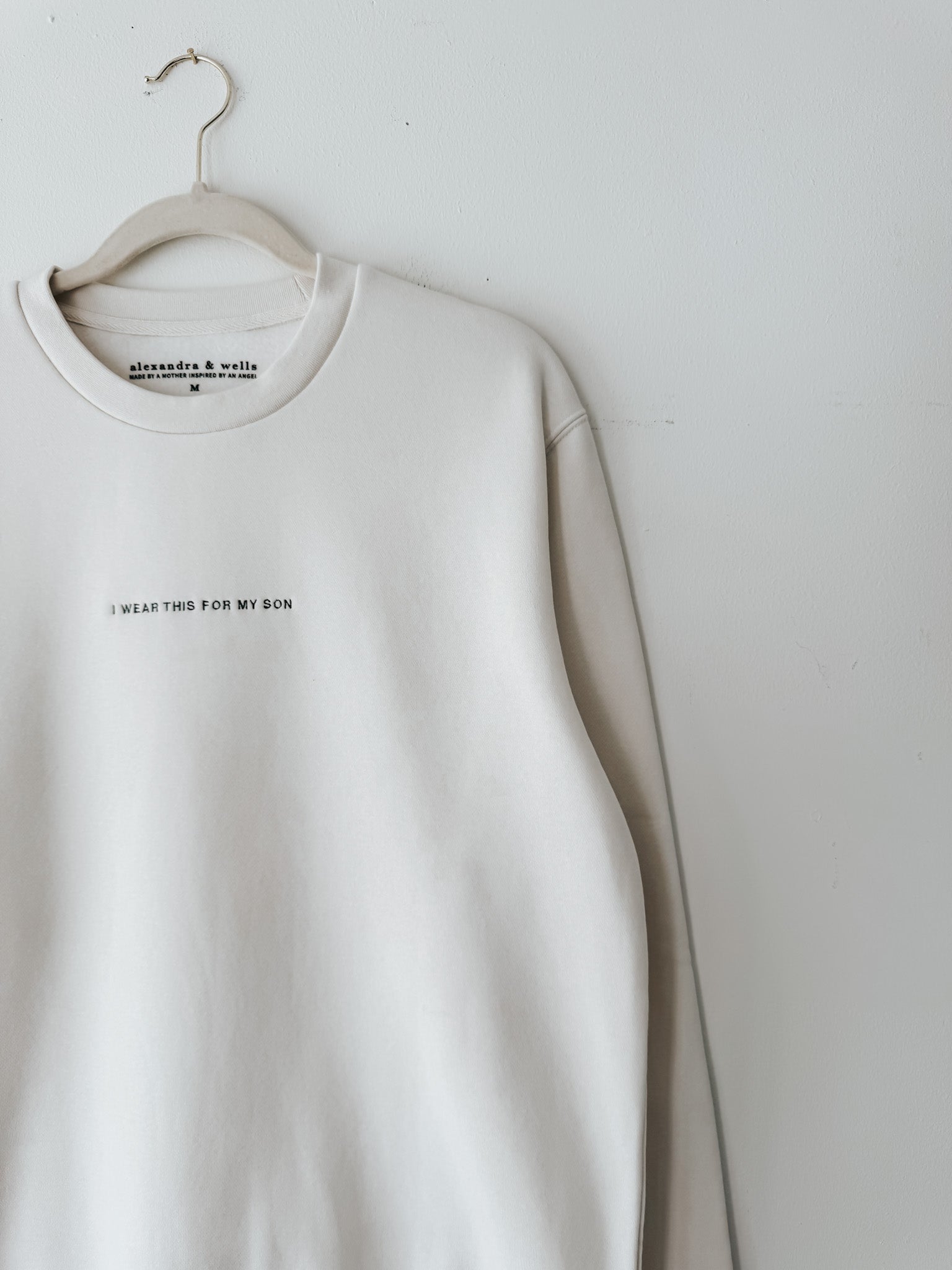 Signature Crewneck | I Wear This For My Son