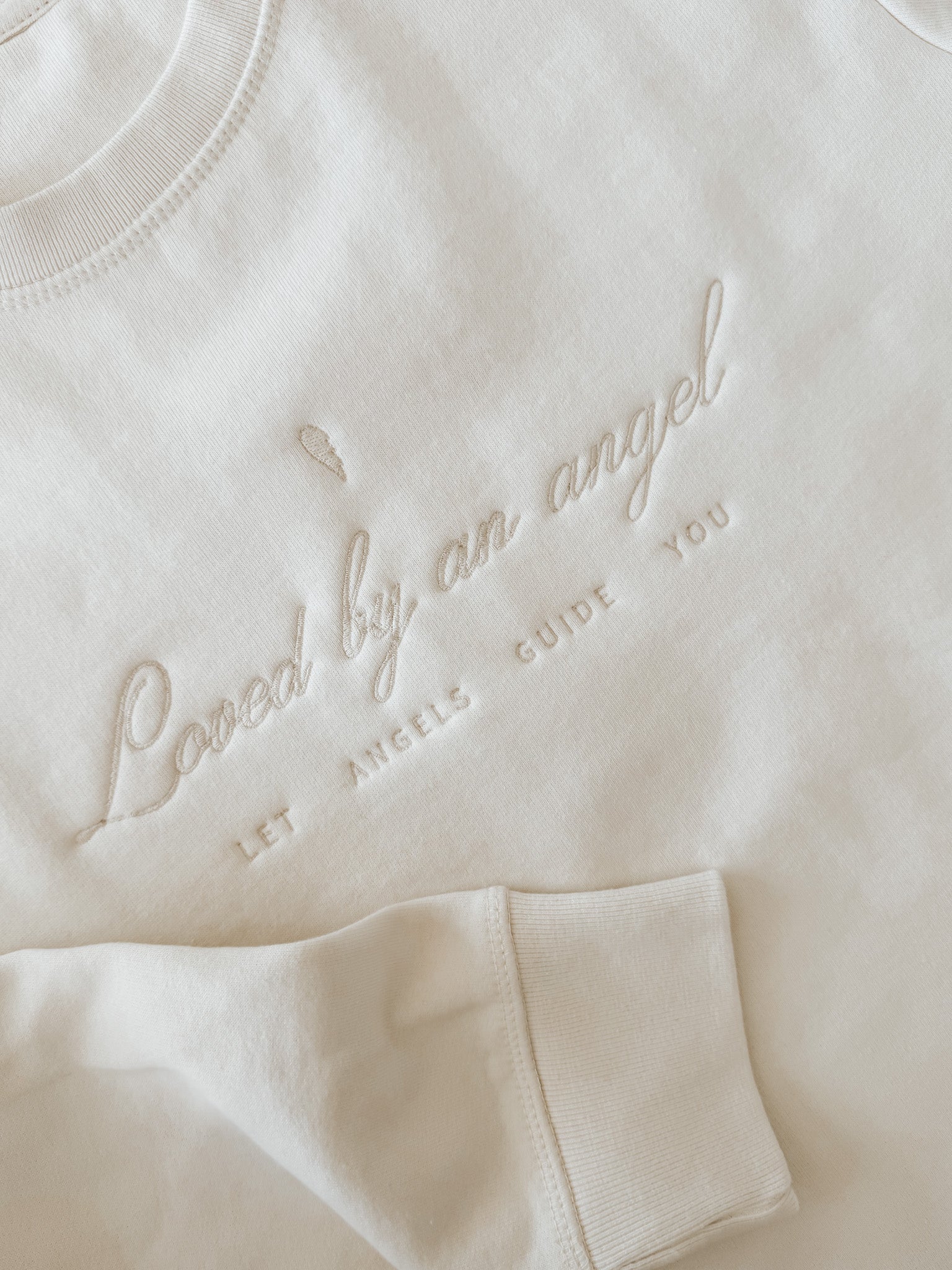 Signature Crewneck | Let Angels Guide You