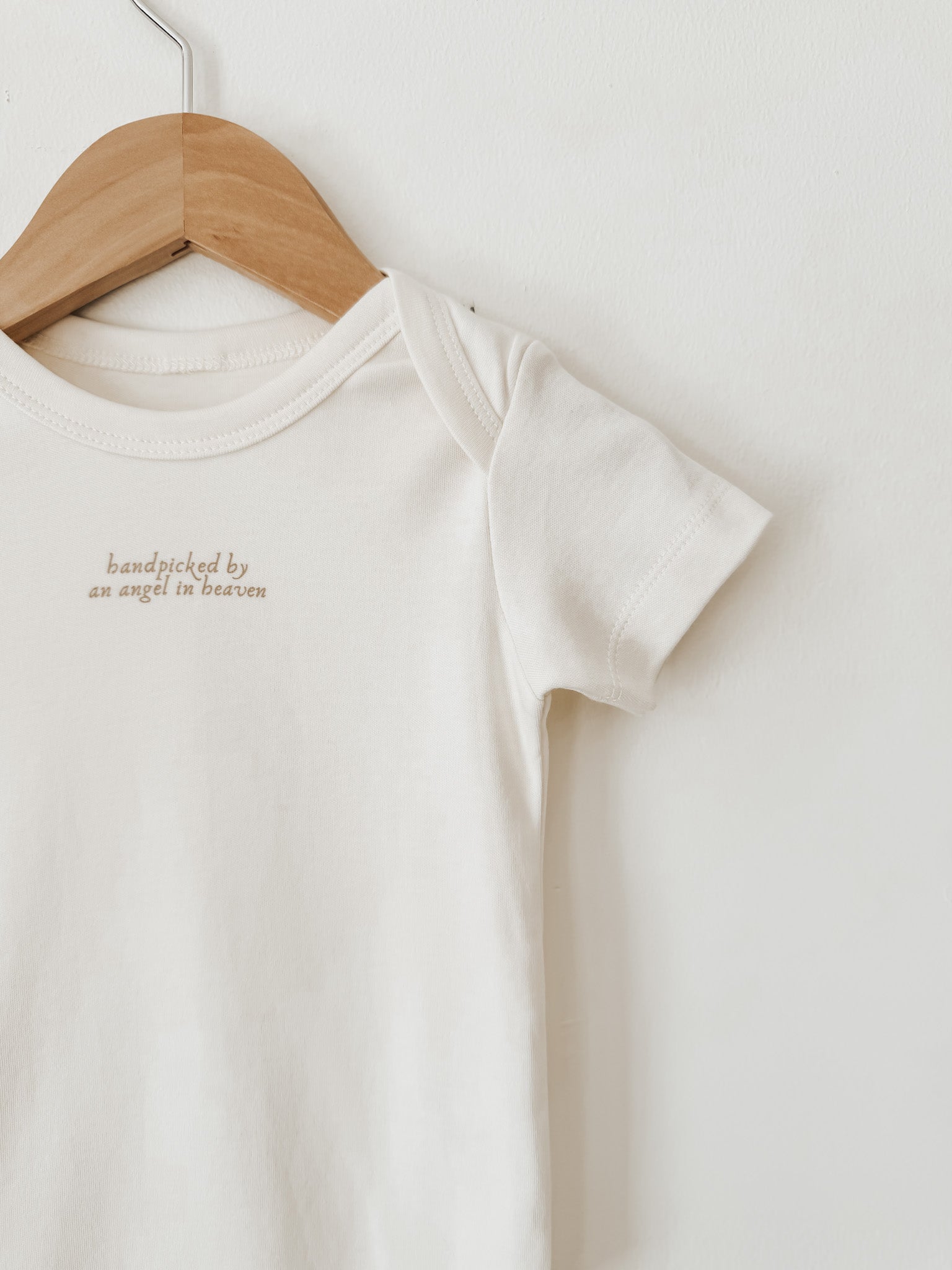 Classic Short Sleeve Bodysuit | Hand Picked By An Angel