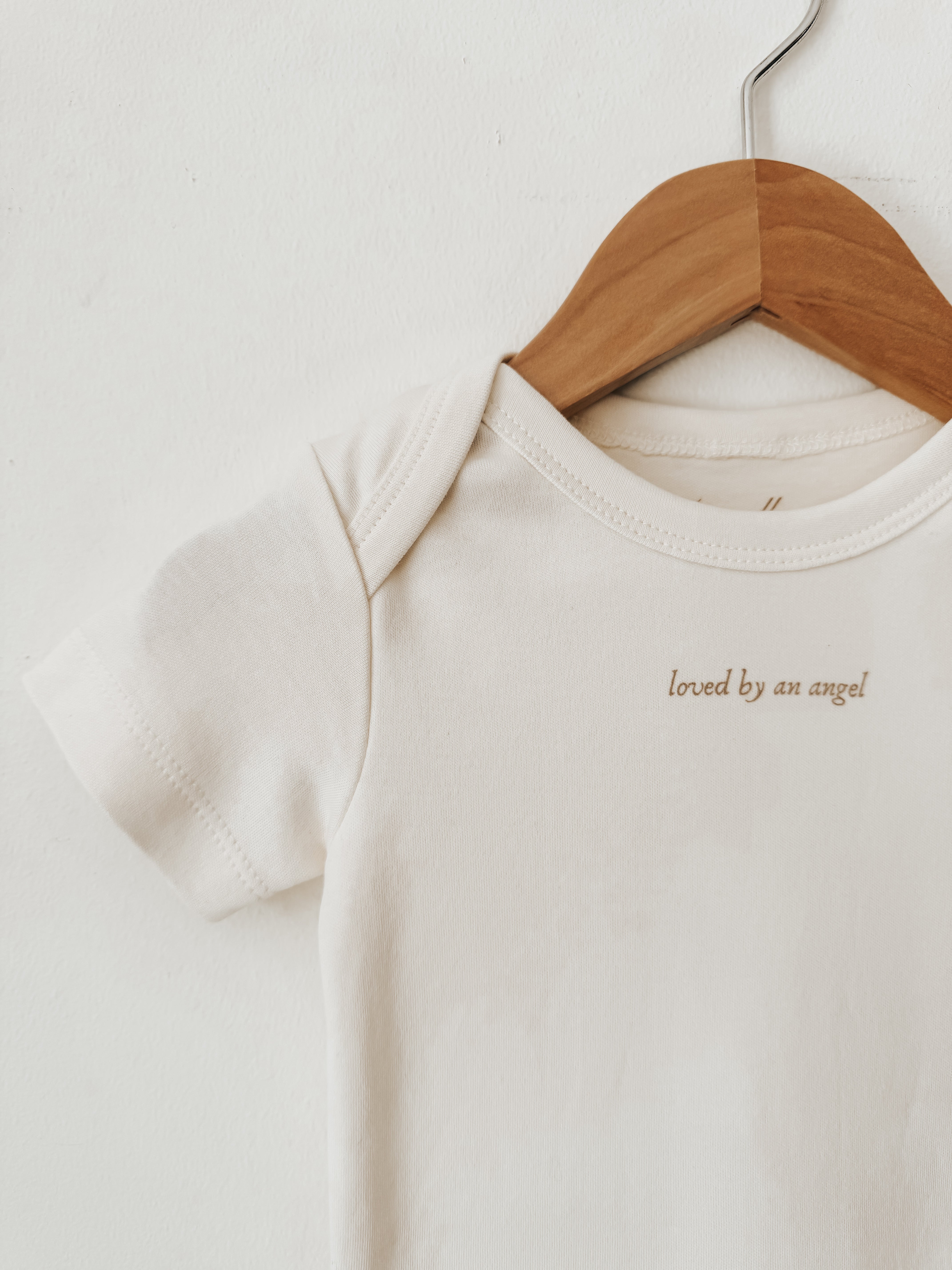 Classic Short Sleeve Bodysuit | Loved By An Angel