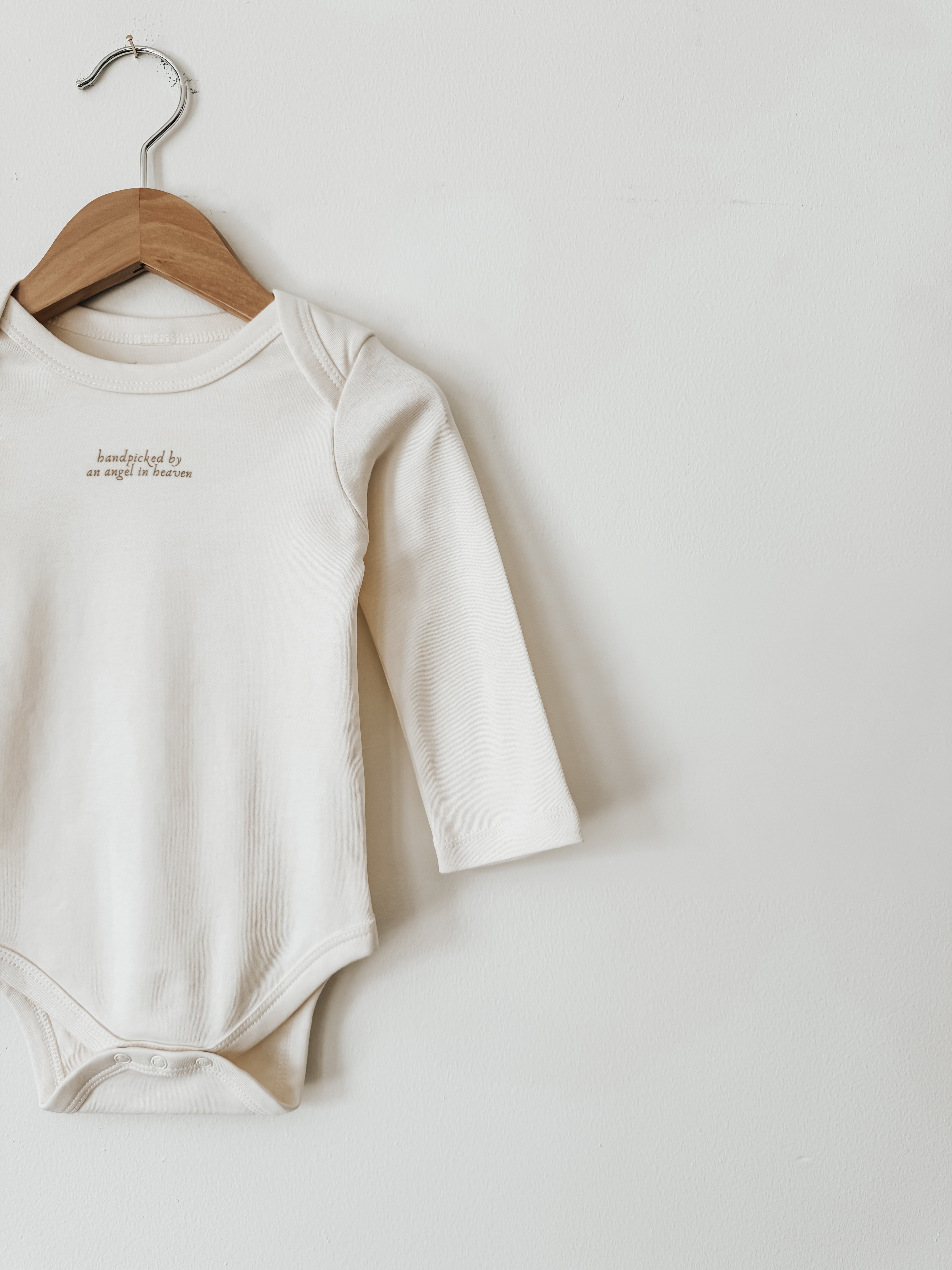Classic Long Sleeve Bodysuit | Hand Picked By An Angel
