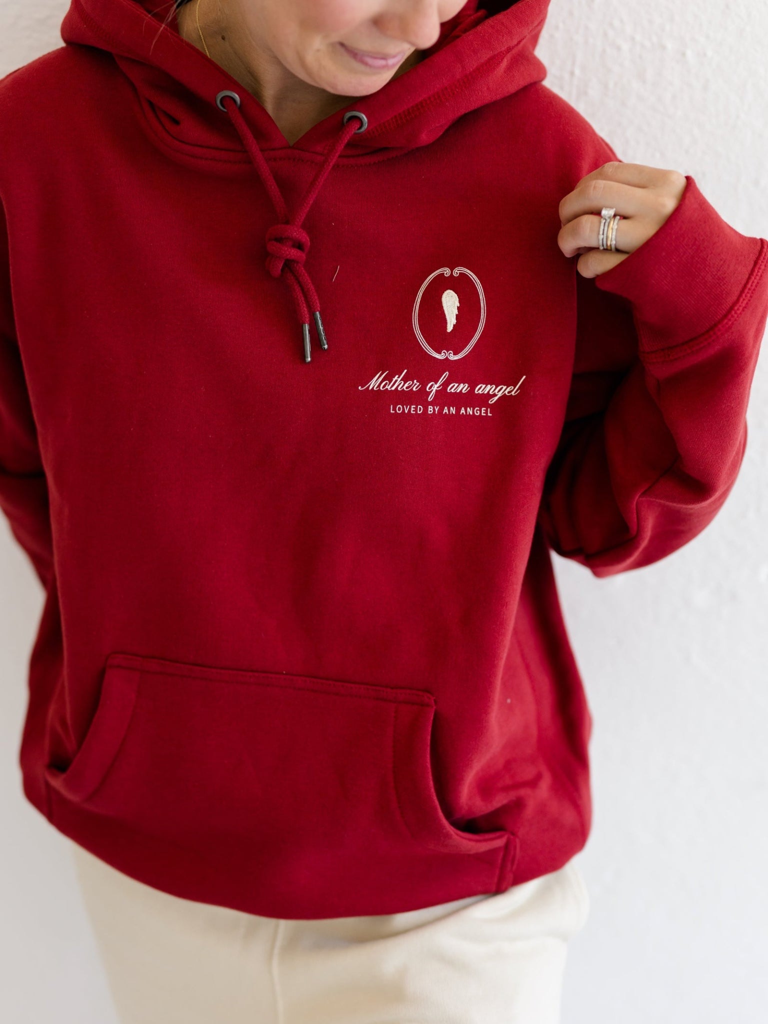 Signature Hoodie | Mother Of An Angel Crest