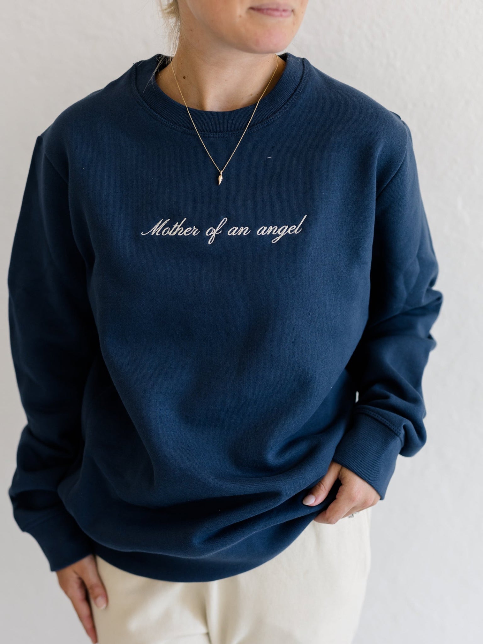 Signature Crewneck | Mother Of An Angel Script