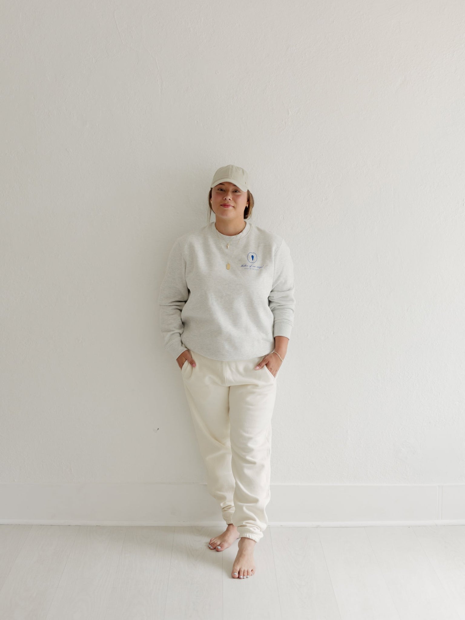 Signature Crewneck | Mother Of An Angel Crest