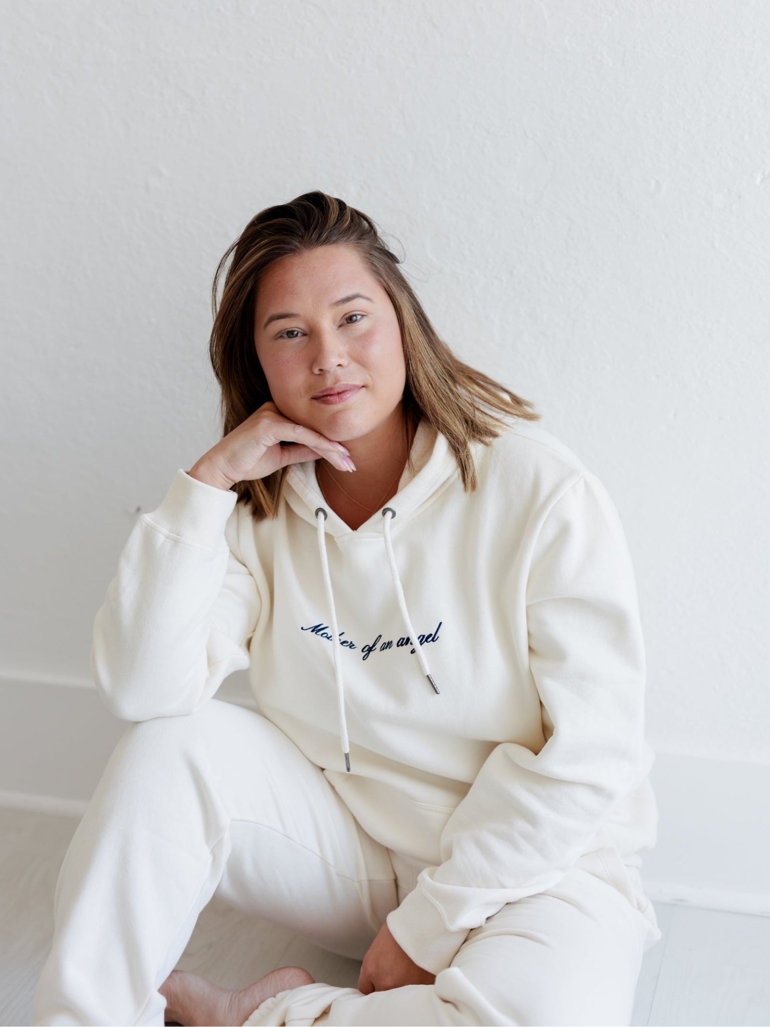 Signature Hoodie | Mother Of An Angel Script