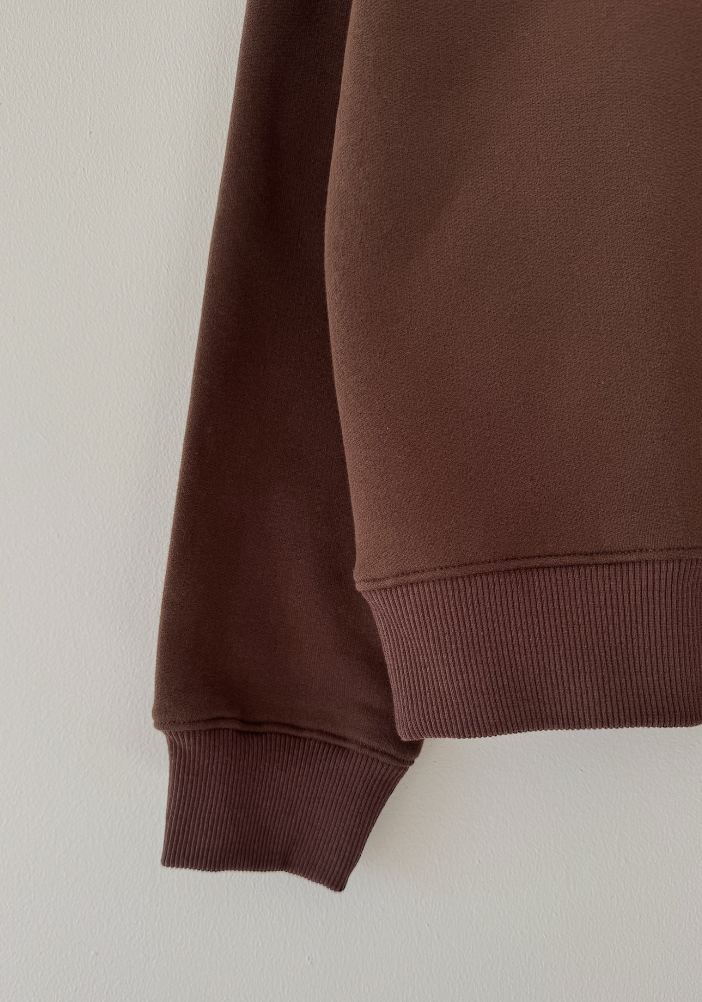 Mother Of An Angel Comfort Crewneck in Espresso