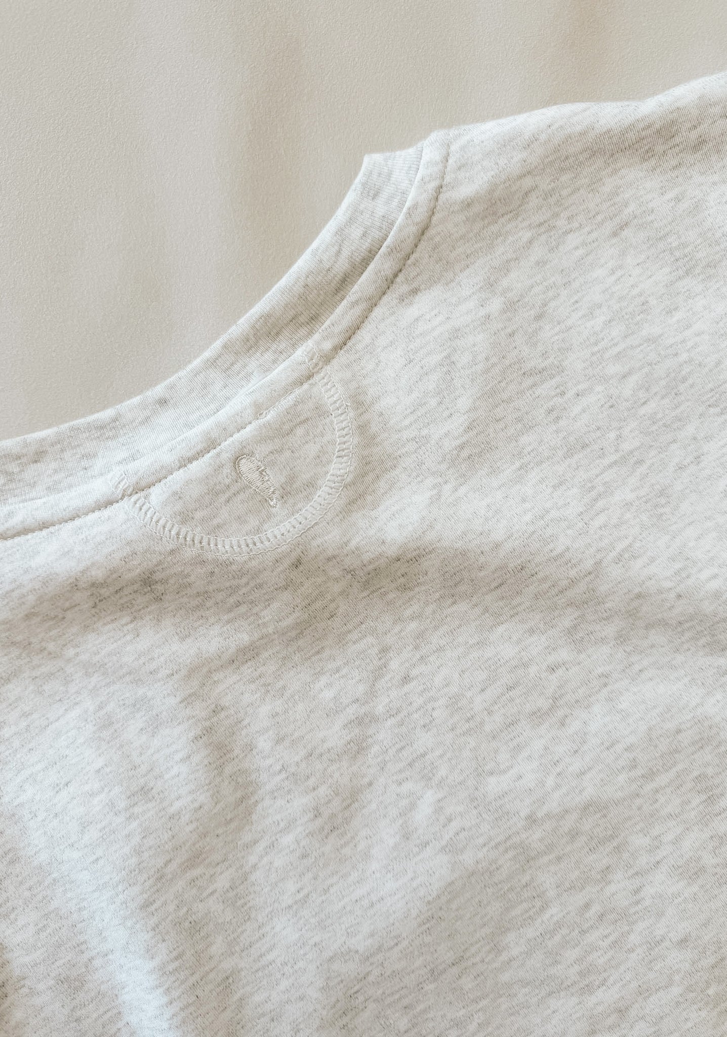 Mother Of An Angel Comfort Long Sleeve in Ash Marl