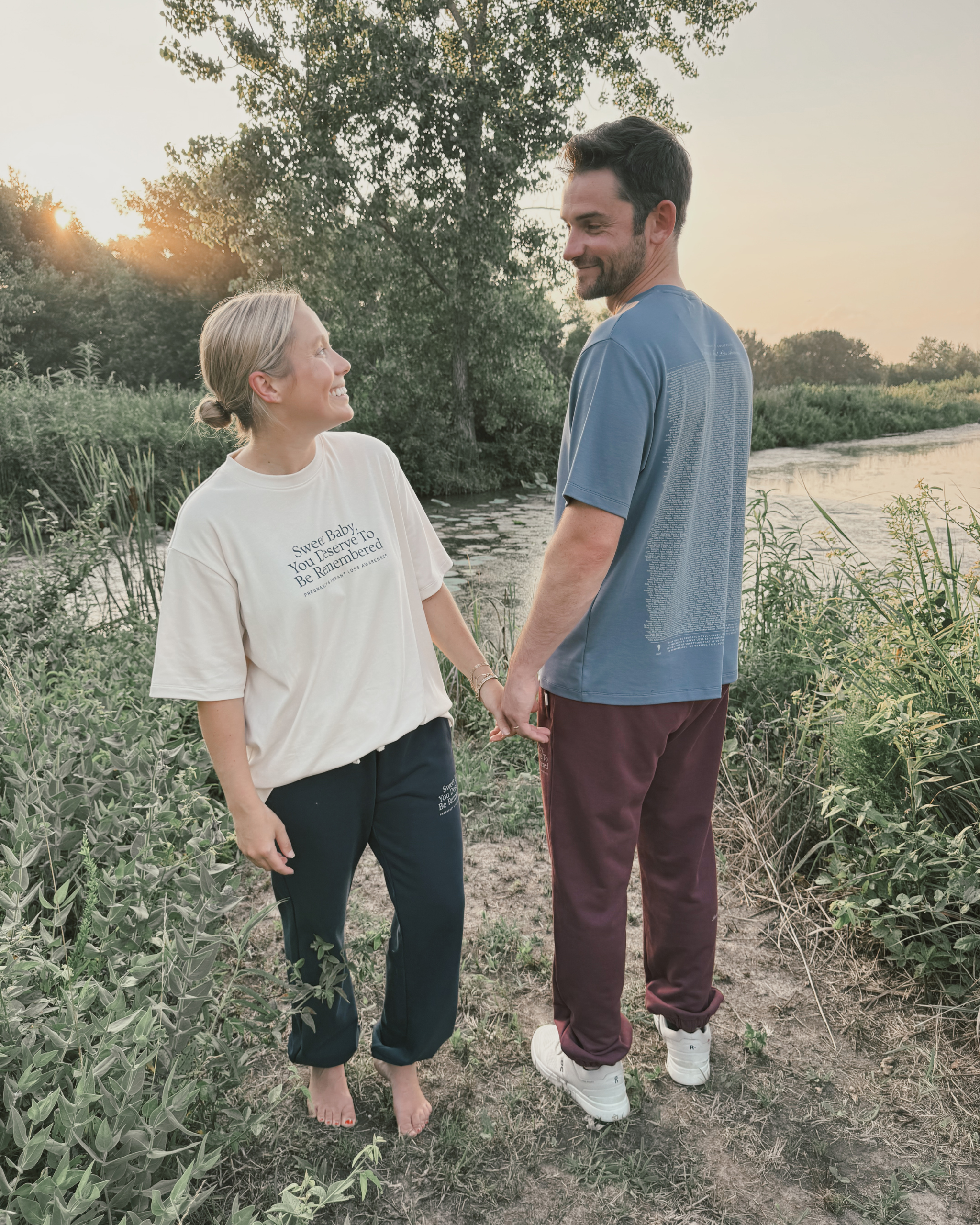 The Comfort Tee in Atlantic | Sweet Baby