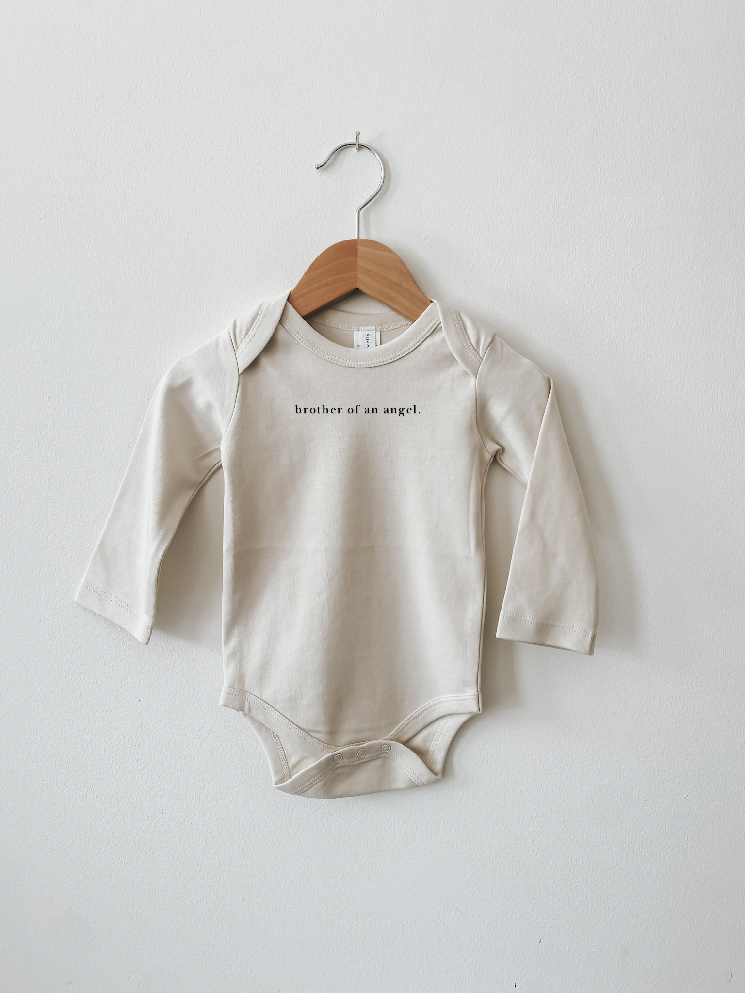 Classic Long Sleeve Bodysuit | Brother Of An Angel