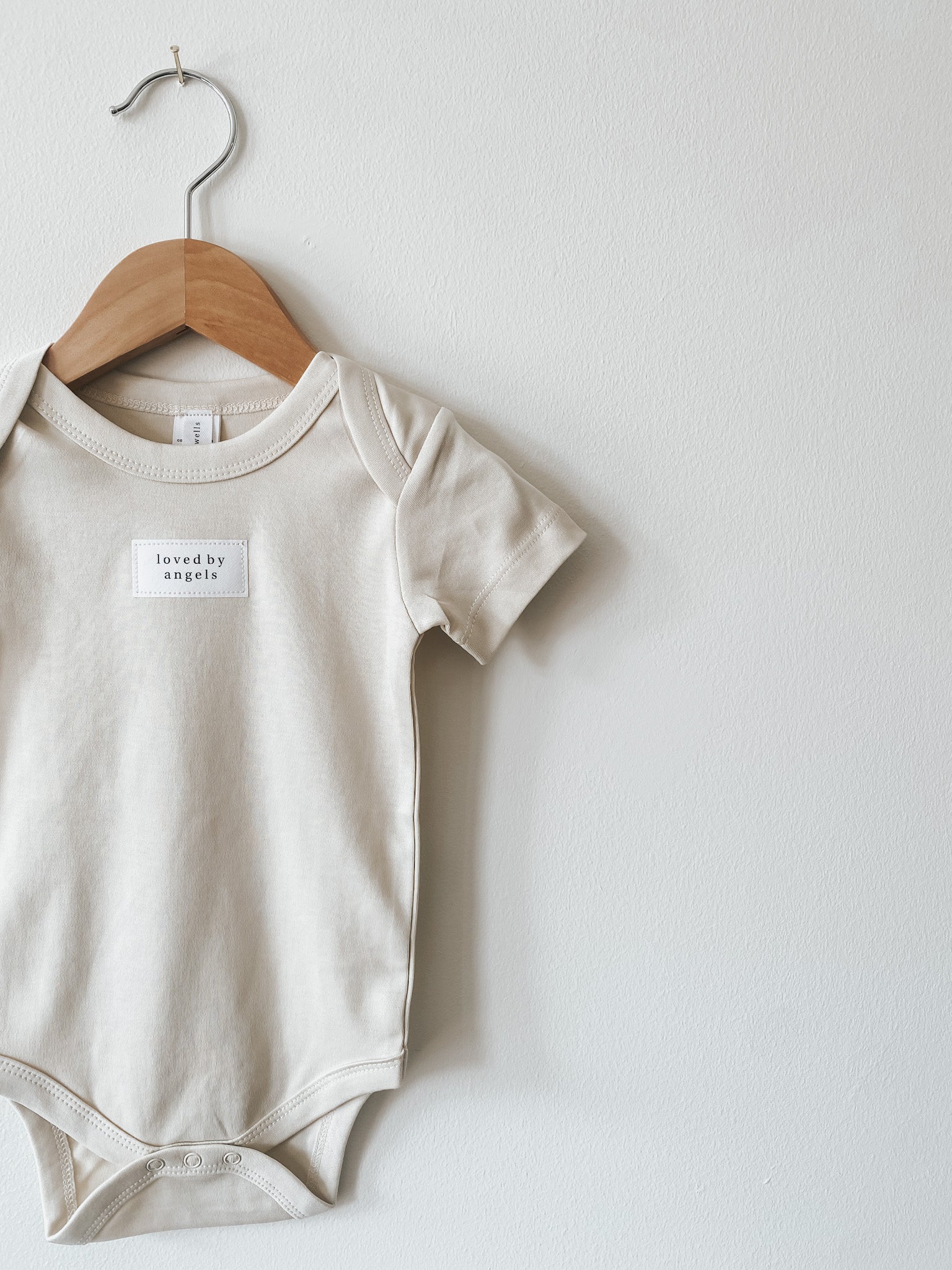 Classic Short Sleeve Bodysuit | Loved By Angels