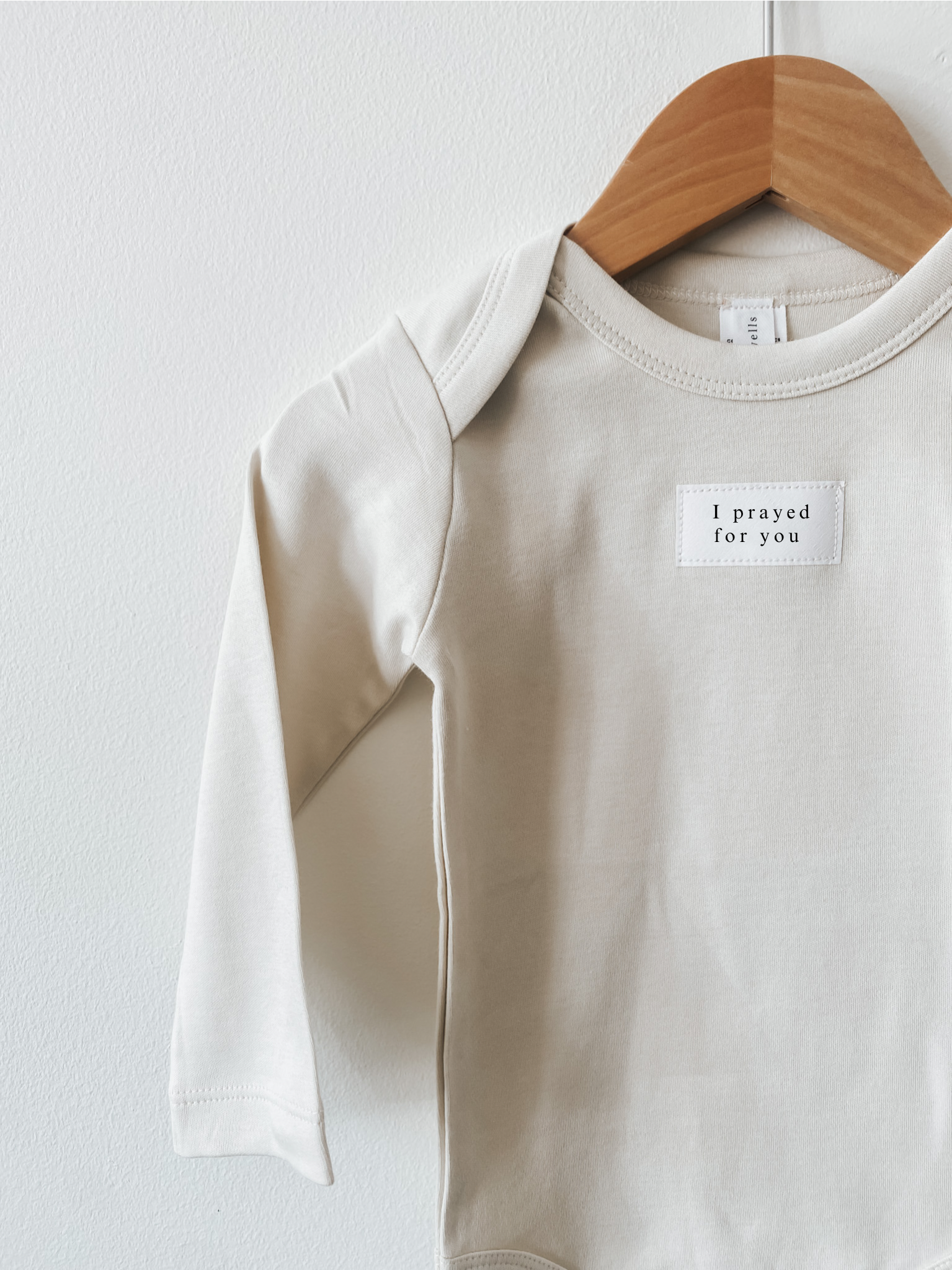 Classic Long Sleeve Bodysuit | Prayed For You
