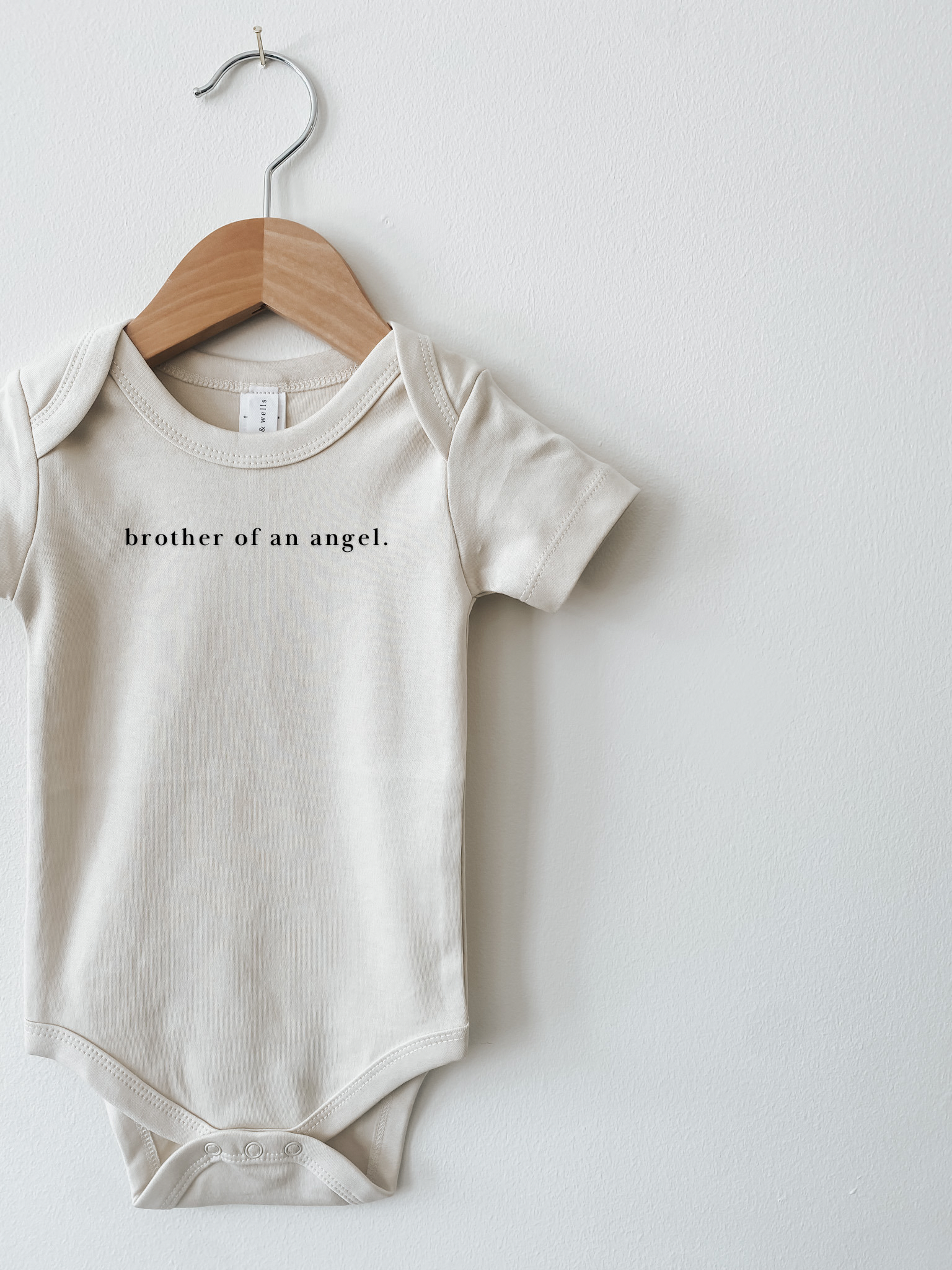 Classic Short Sleeve Bodysuit | Brother Of An Angel