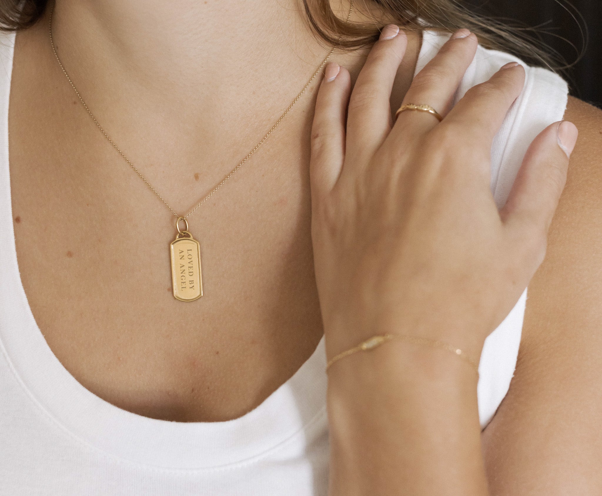 The Foundation Tag | 14k Gold Vermeil