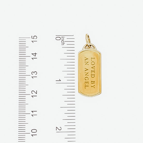 The Foundation Tag | 14k Yellow Gold