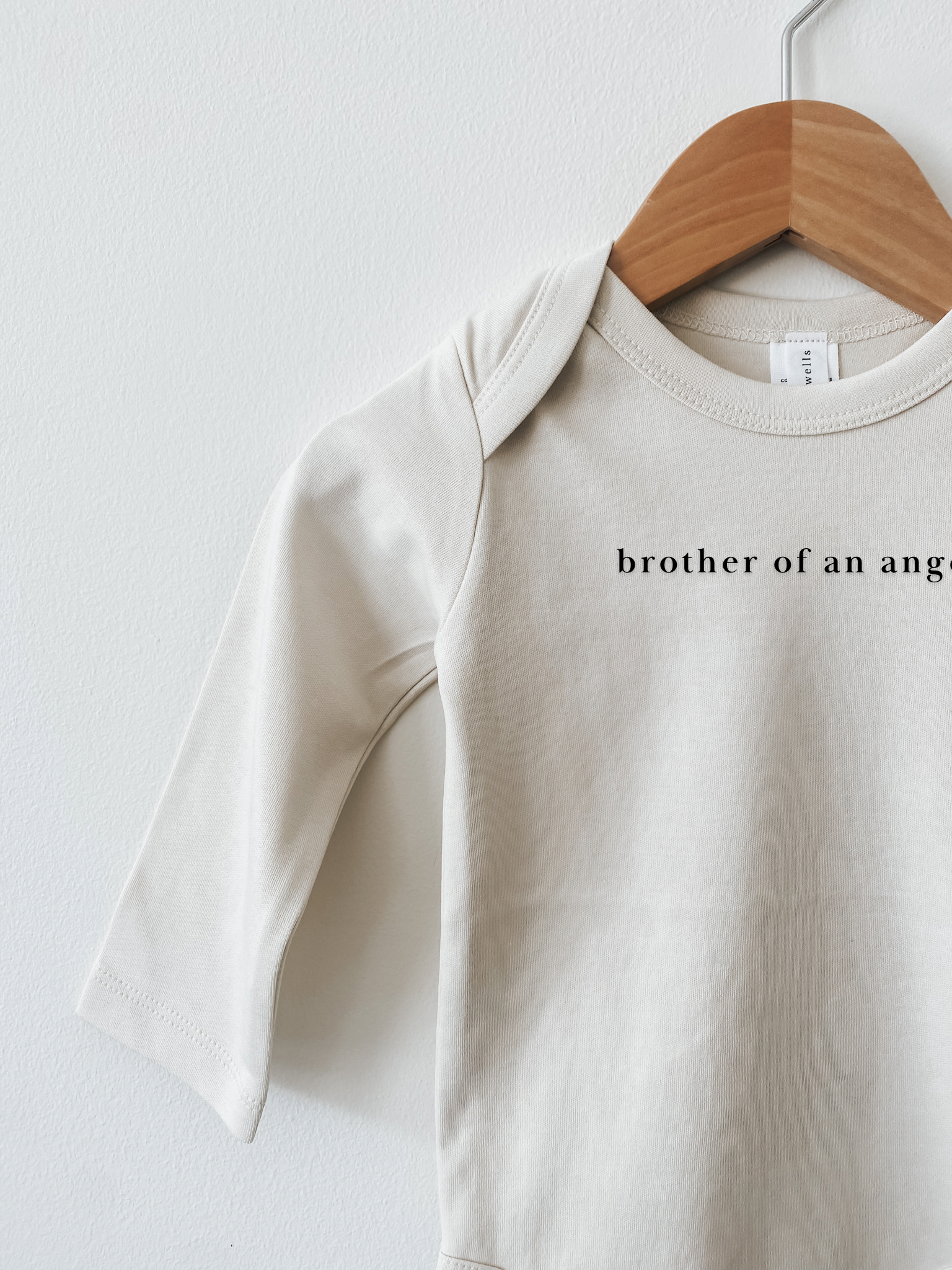 Classic Long Sleeve Bodysuit | Brother Of An Angel
