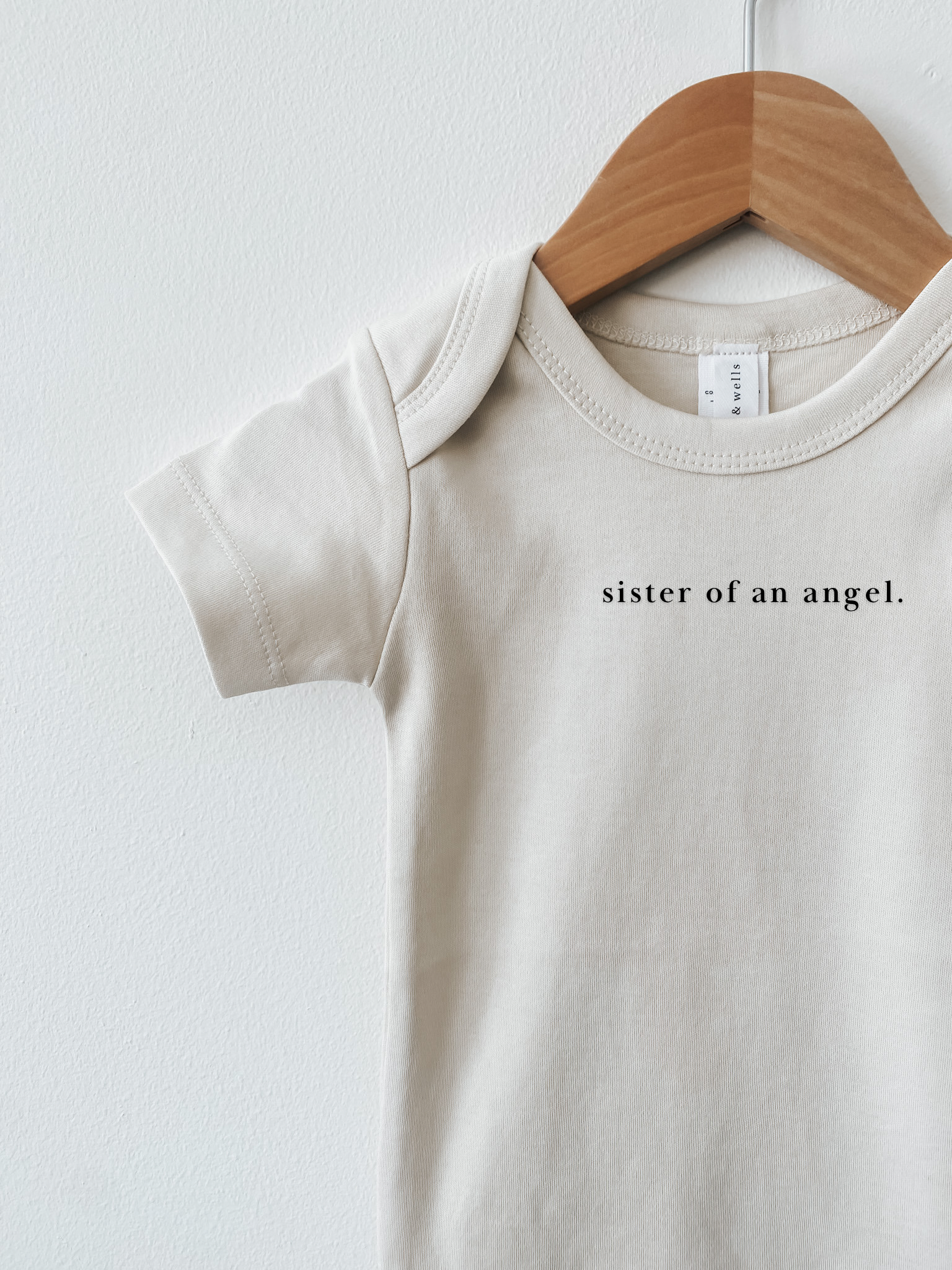 Classic Short Sleeve Bodysuit | Sister Of An Angel