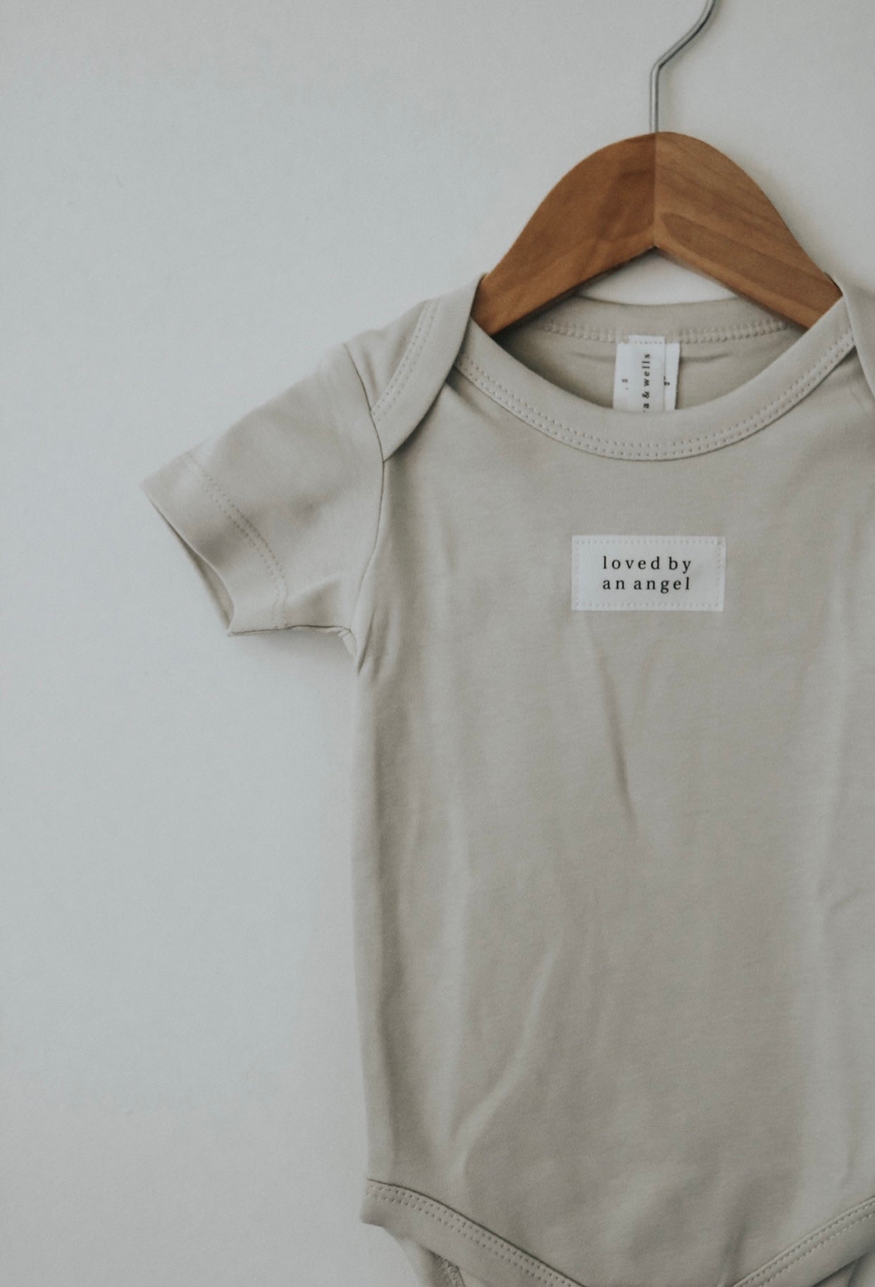 Organic Cotton Bodysuit | Loved By An Angel
