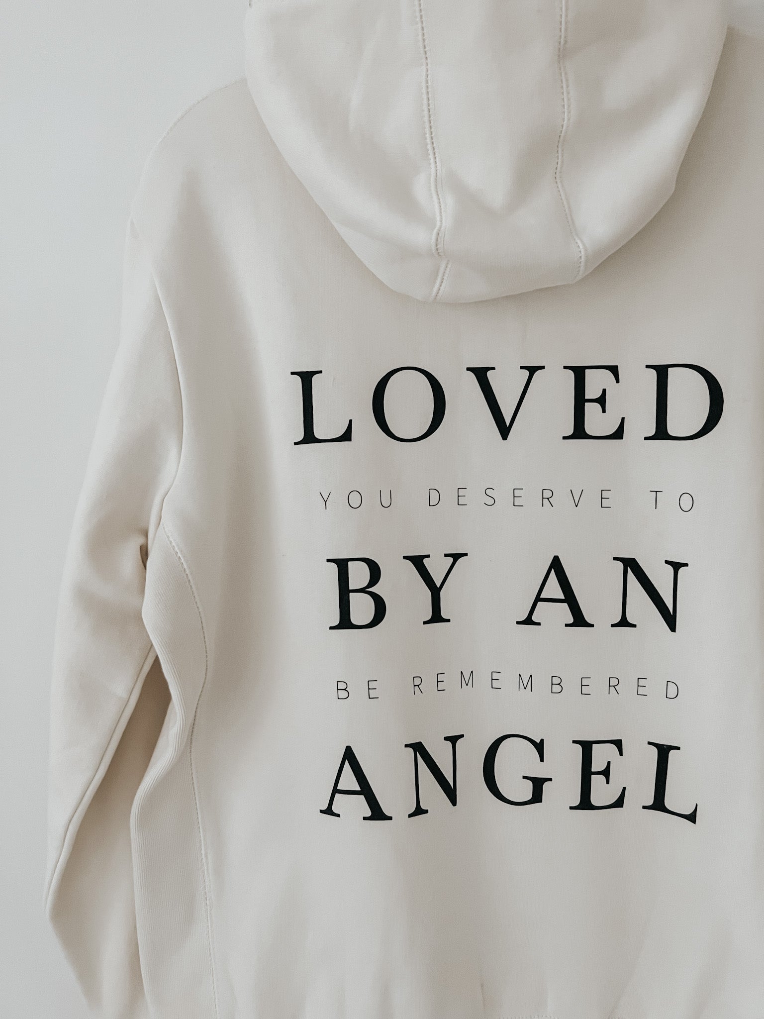 Heavy Zip Up Hoodie | Loved By An Angel