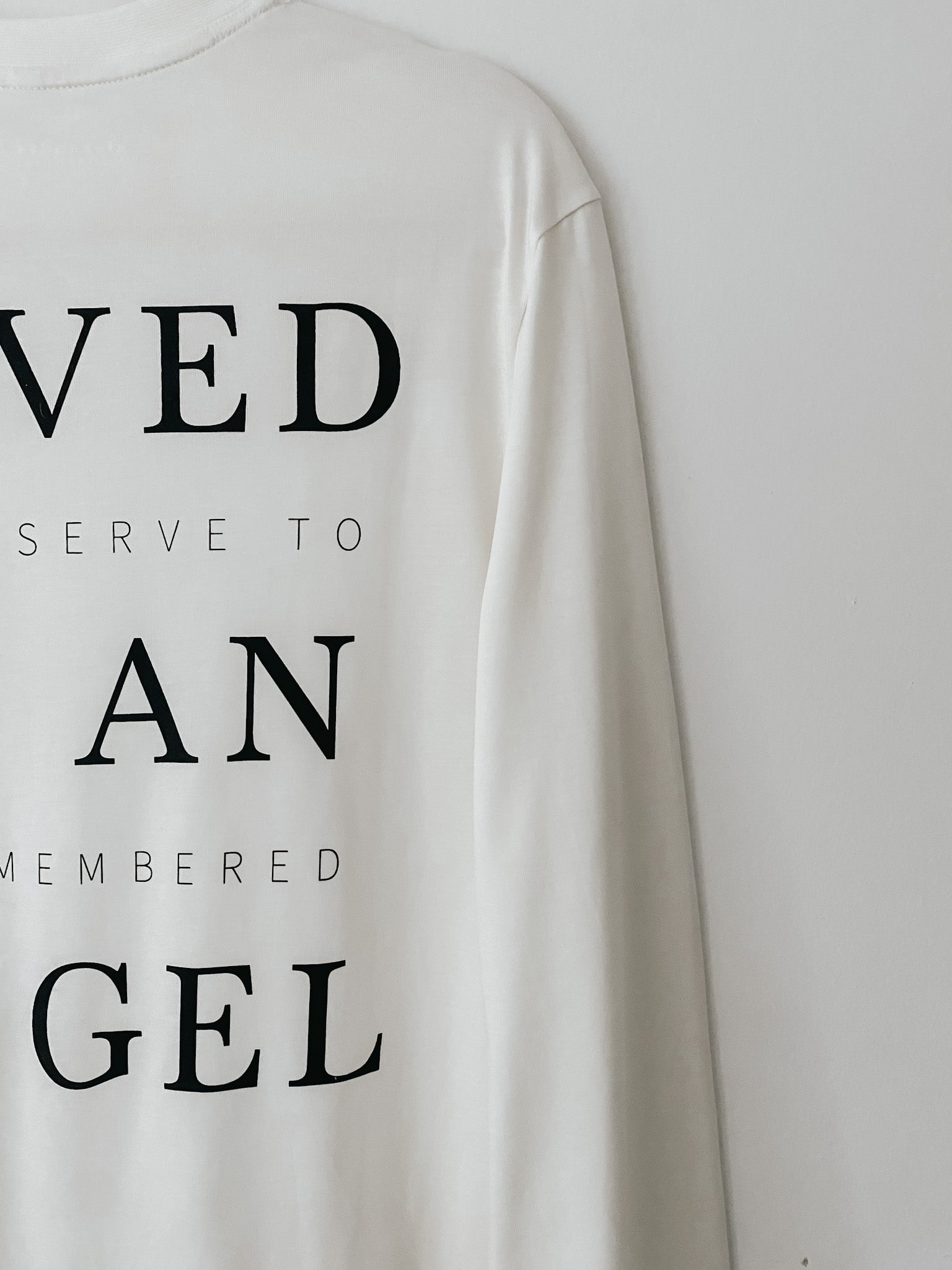 Signature Long Sleeve Tee | Loved By An Angel