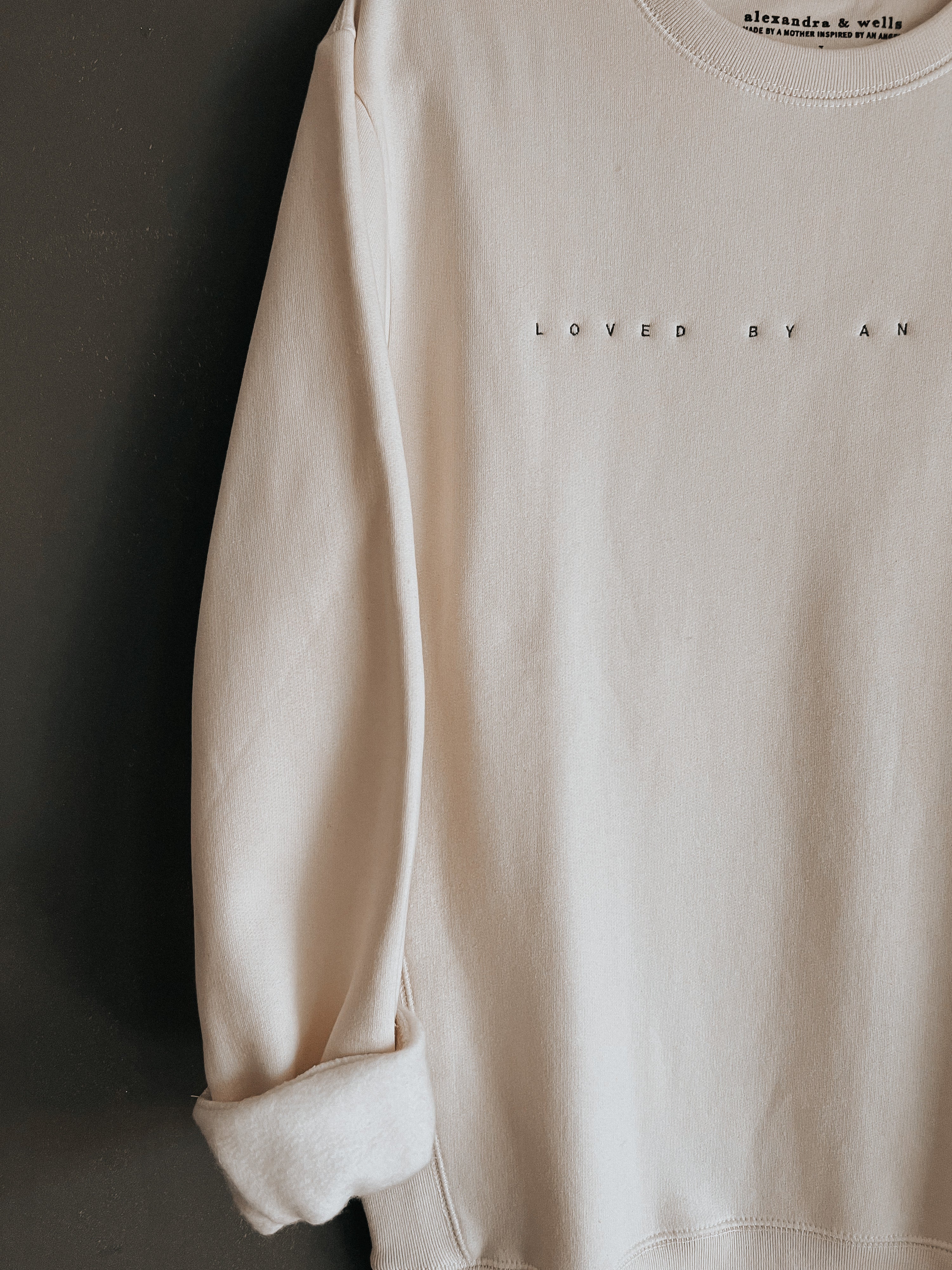 Organic Cotton Heavyweight Crew | Loved By An Angel